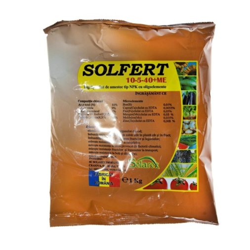 Ingrasamant Solfert 10-5-40 + ME 1kg