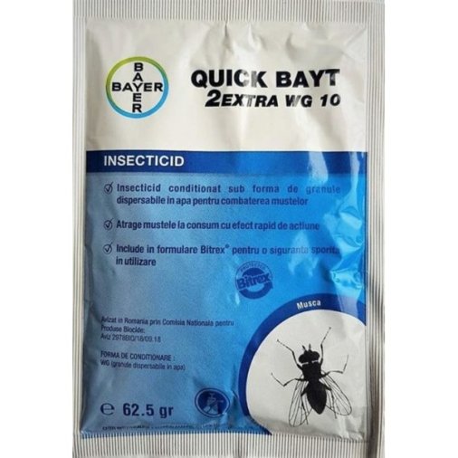 Insecticid Quick Bayt 2 extra WG 10 25g-Muste