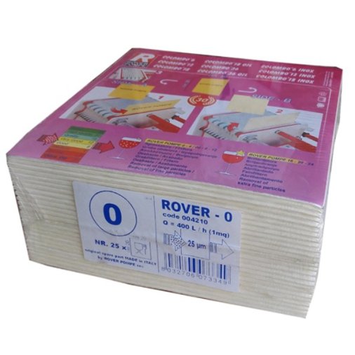 Placi filtrante ROVER 0, 25buc/set