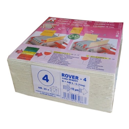 Placi filtrante ROVER 4, 25buc/set