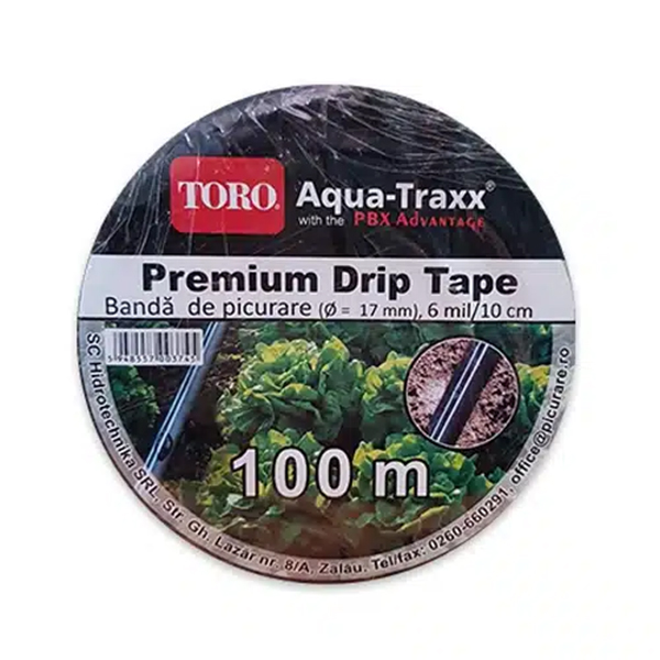Banda de picurare Aqua Traxx 6mil-10cm-100m