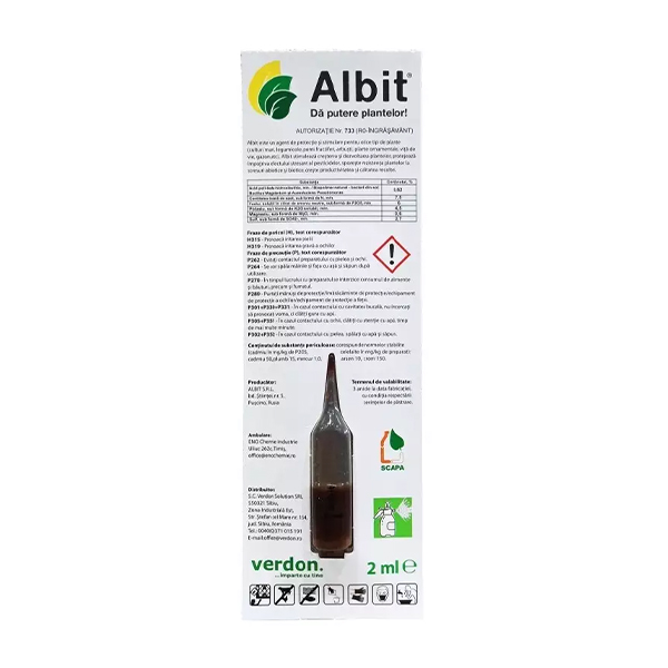Biostimulator Albit 2ml
